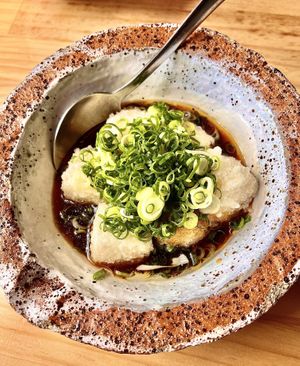 Vegan Agedashi Tofu  at Shinmachi in Newtown