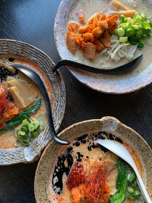 Vegan ramen! Best ramen I have tried, better than the ones I had in japan  at Shinmachi in Newtown