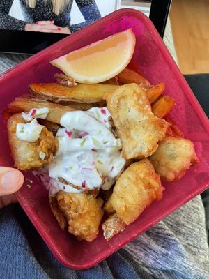 Vish & Chips at Be Nice in Hannover