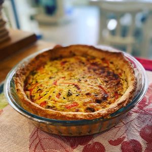 Gemüsequiche at Be Nice in Hannover