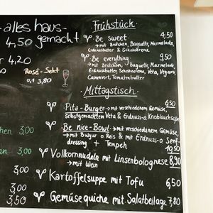Unsere Speisekarte  im Februar  at Be Nice in Hannover