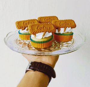 Lotus Biscoff Cupcake at Heart & Halo in Petaling Jaya