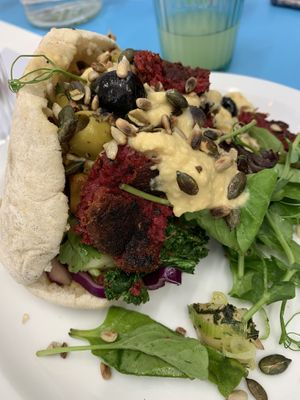 Falafel at The Pound Arts Centre in Corsham