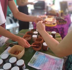 . at Feira Vegana Salvador in Salvador