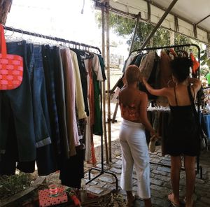 . at Feira Vegana Salvador in Salvador