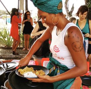. at Feira Vegana Salvador in Salvador