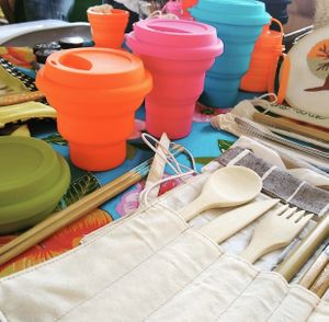 . at Feira Vegana Salvador in Salvador