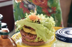 . at Feira Vegana Salvador in Salvador