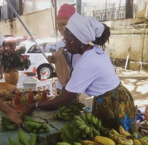 . at Feira Vegana Salvador in Salvador