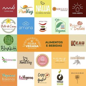 . at Feira Vegana Salvador in Salvador