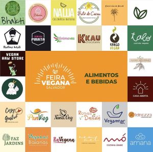 . at Feira Vegana Salvador in Salvador