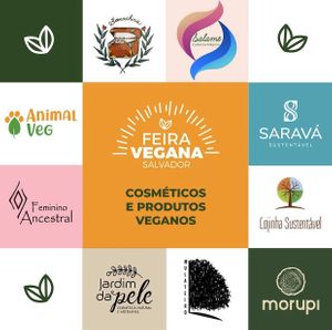 . at Feira Vegana Salvador in Salvador