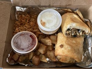 Breakfast burrito! at The Fix in Kansas City