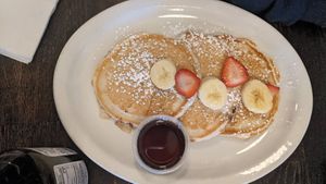 Chocolate Chip Pancakes at The Fix in Kansas City
