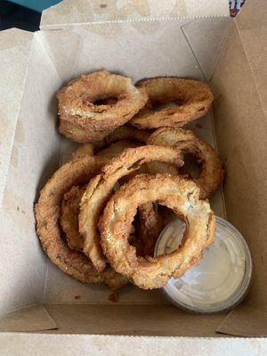 Onion rings  at The Fix in Kansas City