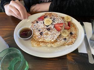 Blueberry Pancakes!  at The Fix in Kansas City