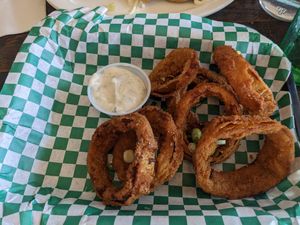 Onion rings at The Fix in Kansas City