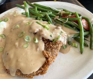 Chick’n fried chick’n   at The Fix in Kansas City