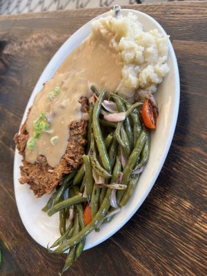 Chkn fried chkn #Veganuary at The Fix in Kansas City