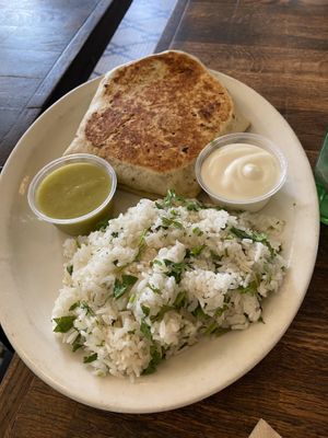 Crunch wrap   at The Fix in Kansas City