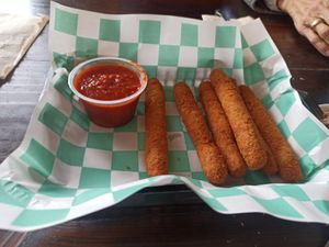 Mozzarella sticks were really good at The Fix in Kansas City