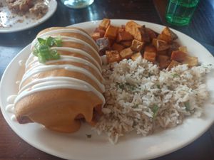 Fried burrito at The Fix in Kansas City