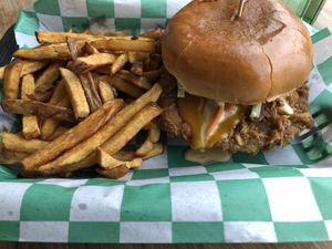 Carolina Chicken Sammie  at The Fix in Kansas City