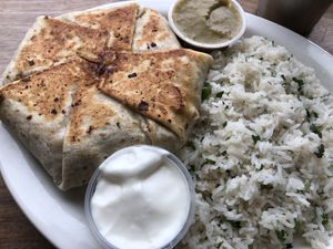 Crunch wrap  at The Fix in Kansas City