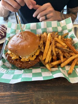 Nashville chicken sammie   at The Fix in Kansas City