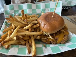 Carolina chicken Sammie  at The Fix in Kansas City