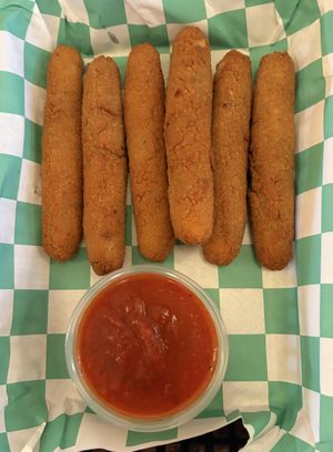 mozzarella sticks!  at The Fix in Kansas City