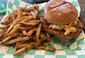 nashville chicken sammie!  at The Fix in Kansas City