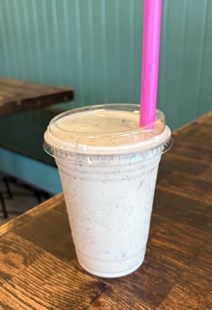 brownie milkshake!  at The Fix in Kansas City