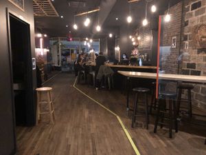Inside at La Cale - Pub Zéro Déchet in Montreal