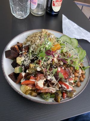Buddha bowl  at Pure Vegan in Lancaster
