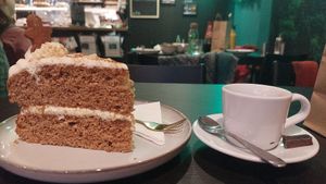 Gingerbread cake 💚🌱💚 at Pure Vegan in Lancaster