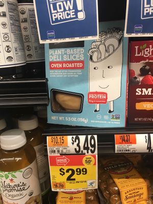 Vegan deli slices at Giant Food in Fairfax