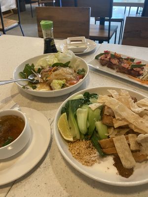 So yummy!  Thai Town #Veganuary at Salaya in Los Angeles