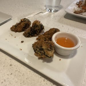 Fried seaweed rolls   at Salaya in Los Angeles