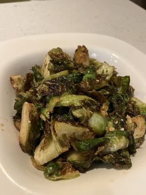 Brussels sprouts   at Salaya in Los Angeles