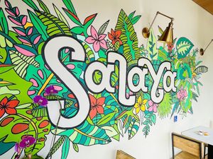 Signage  at Salaya in Los Angeles