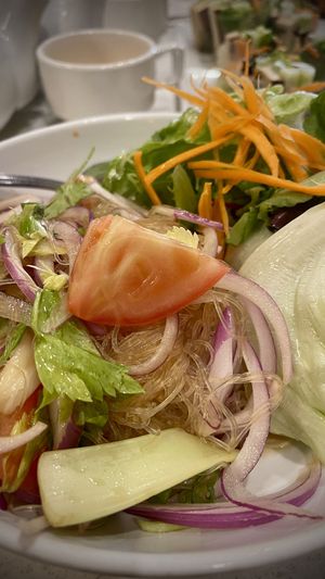 Glass noodle saladd  at Salaya in Los Angeles