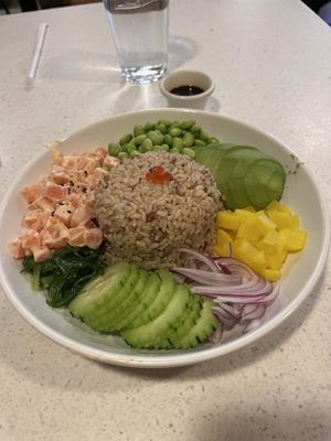 Tuna Poke Bowl   at Salaya in Los Angeles