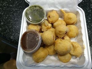Batata Vada at Neehee's in Canton