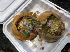 Ragda Kachori at Neehee's in Canton