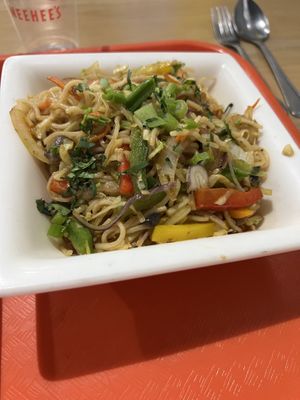 Veg Hakka Noodles   at Neehee's in Canton