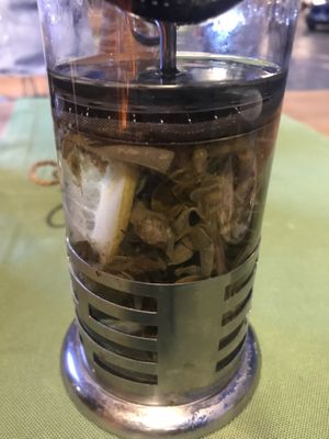 Strong herbal tea  at Antique Restaurant - Maybe closed in Antalya