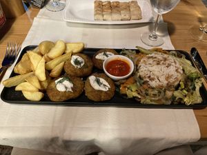 Falafel time  at Antique Restaurant - Maybe closed in Antalya