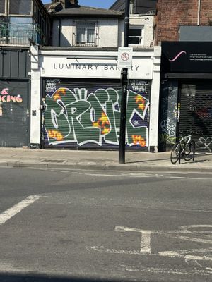   at Luminary Bakery in North West London