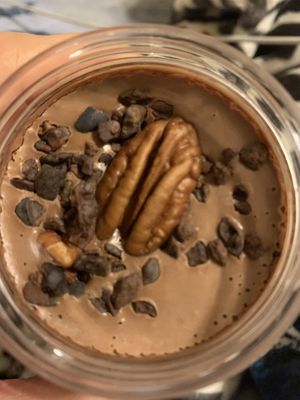 Turtle nocheesecake at GOrganic Eats in Colleyville